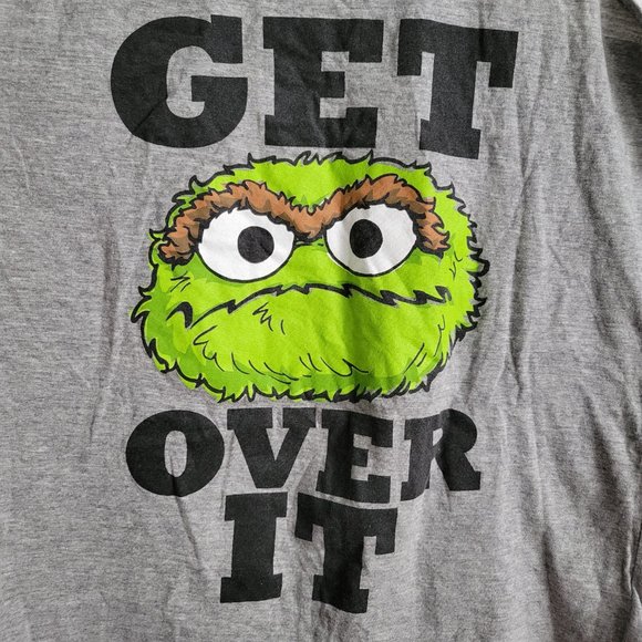 "Get Over It" Oscar The Grouch Tank Top - Picture 4 of 8